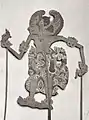 Wayang kulit bonecos de sombra de Bali, Indonésia