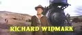 Richard Widmark, como Mike King, construtor da Estrada de Ferro