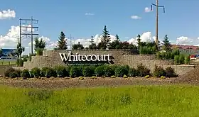 Entrada de Whitecourt