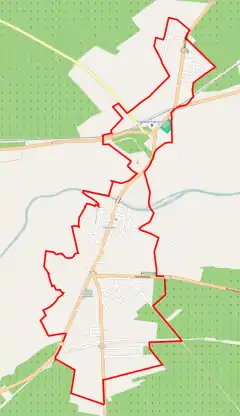 Localização de Wieleń na Polónia