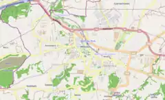 Localização de Wieliczka na Polónia