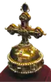 Globus cruciger austríaco, parte das Joias da Coroa Austríaca.