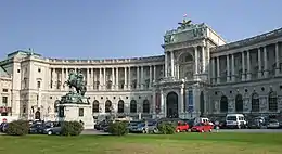 Neue Burg na Heldenplatz