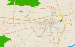 Localização de Wojnicz na Polónia