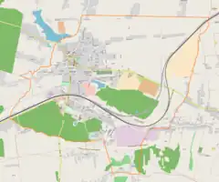 Localização de Wolbrom na Polónia