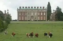 Wotton House, Buckinghamshire, remodelado em 1820