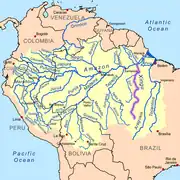 Localização do rio Xingu