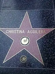 Estrela de Christina Aguilera