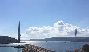 A ponte vista de Poyrazköy