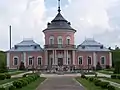 O palácio chinês (castelo de Zolochiv) da Rainha.