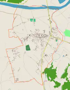 Localização de Zakliczyn na Polónia