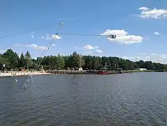 Lagoa Zimna Woda (após a revitalização)