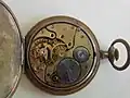 Interior do El Primero enquanto pocket watch em 1910.
