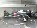 Zero Modelo 62 no Museu Yamato (Museu Marítimo de Kure).