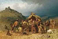 Zigeunerkarawane, Düsseldorf (Uma Carvana de Ciganos)