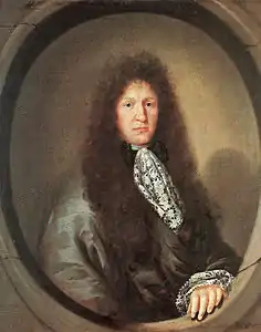 Advogado de Hamburgo, Zimbert Amsinck (1650-1696). Ele foi nomeado pelo seu avô Zimbert Jenisch.