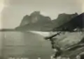 Praia da Gávea, anos 1920. Acervo do Arquivo Nacional.