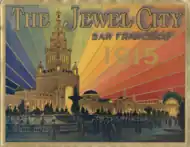 Livro souvenir, "The Jewel City" 1915