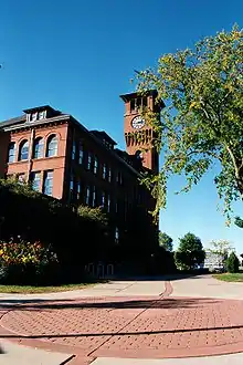 Clock tower at UW - Stout