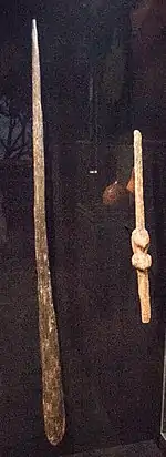 Maori digging sticks